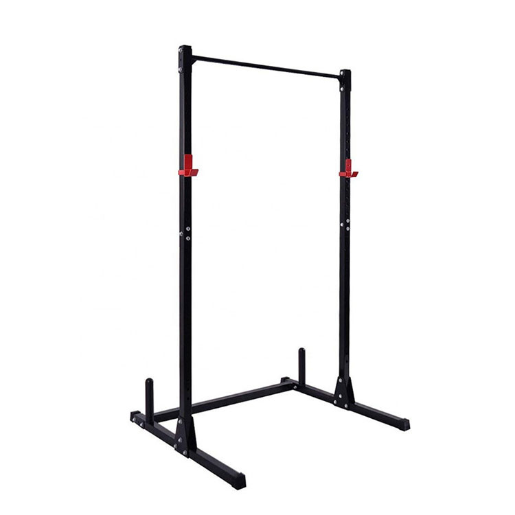 Wellshow Sport Vektstang Power Rack Treningsstativ Power Squat Rack Vektløftestativ Pull Up Bar Benk Curl Vektstativ